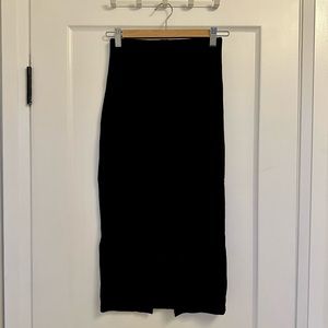 Wilfred pencil skirt with slit, size XS